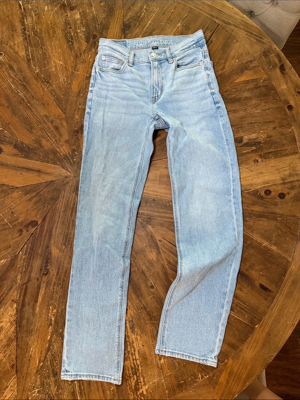 American Eagle Light Blue Stretch Denim Jeans